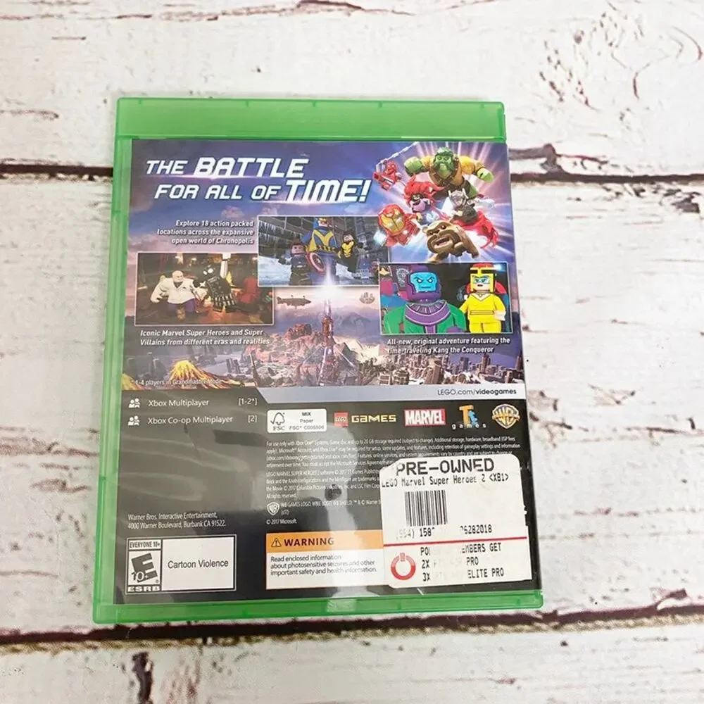 XBOX ONE Marvel Super Heroes 2 Video Game